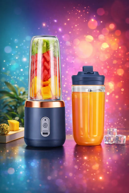 Portable USB Rechargeable Blender & Juicer – Personal Smoothie Maker